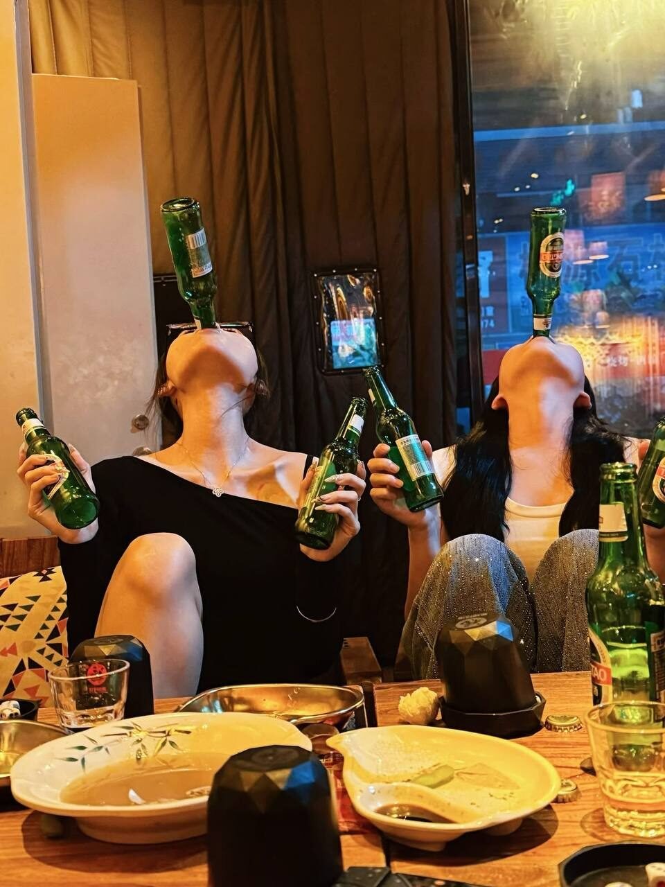 Cervezas y risas en Hongdae